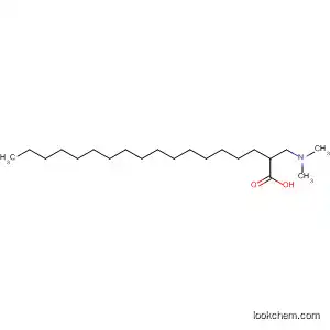 Molecular Structure of 62150-23-6 (Octadecanoic acid, 2-[(dimethylamino)methyl]-)