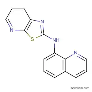 Molecular Structure of 62189-16-6 (Thiazolo[5,4-b]pyridin-2-amine, N-8-quinolinyl-)