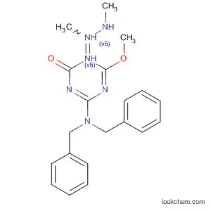 Molecular Structure of 62203-85-4 (1,3,5-Triazin-2(1H)-one, 4-[bis(phenylmethyl)amino]-6-methoxy-,
dimethylhydrazone)
