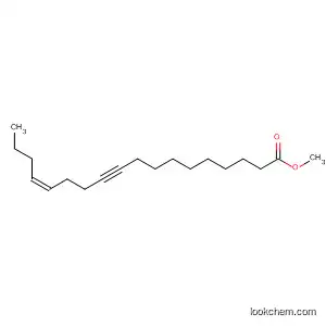 Molecular Structure of 62204-02-8 (14-Octadecen-10-ynoic acid, methyl ester, (Z)-)