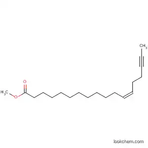 Molecular Structure of 62204-07-3 (12-Octadecen-16-ynoic acid, methyl ester, (Z)-)
