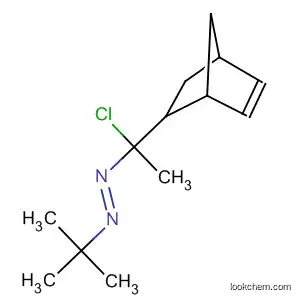 Molecular Structure of 62204-31-3 (Diazene,
(1-bicyclo[2.2.1]hept-5-en-2-yl-1-chloroethyl)(1,1-dimethylethyl)-)