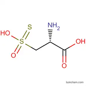 Molecular Structure of 62210-74-6 (L-Alanine, 3-(thiosulfo)-)