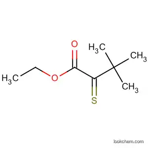 Molecular Structure of 62217-60-1 (Butanoic acid, 3,3-dimethyl-2-thioxo-, ethyl ester)