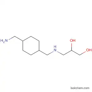 Molecular Structure of 62221-10-7 (1,2-Propanediol, 3-[[[4-(aminomethyl)cyclohexyl]methyl]amino]-)