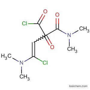 Molecular Structure of 62235-91-0 (3-Butenoyl chloride,
4-chloro-4-(dimethylamino)-2-[(dimethylamino)carbonyl]-2-oxo-)