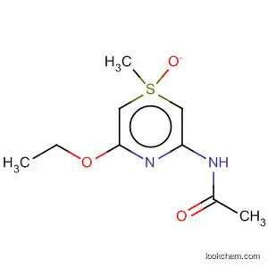Molecular Structure of 62236-17-3 (Acetamide, N-(5-ethoxy-1-methyl-1-oxido-1l4-1,4-thiazin-3-yl)-)