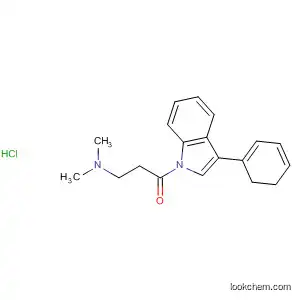 Molecular Structure of 62236-35-5 (1H-Indole, 1-[3-(dimethylamino)-1-oxopropyl]-2,3-dihydro-3-phenyl-,
monohydrochloride)