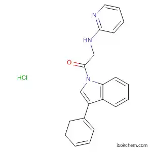 Molecular Structure of 62236-49-1 (1H-Indole, 2,3-dihydro-3-phenyl-1-[(2-pyridinylamino)acetyl]-,
hydrochloride)