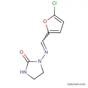 Molecular Structure of 62254-62-0 (2-Imidazolidinone, 1-[[(5-chloro-2-furanyl)methylene]amino]-)
