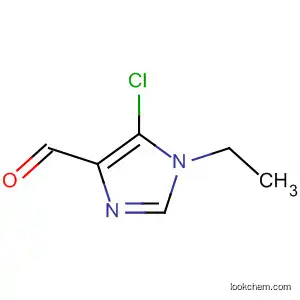 Molecular Structure of 62260-62-2 (1H-Imidazole-4-carboxaldehyde, 5-chloro-1-ethyl-)