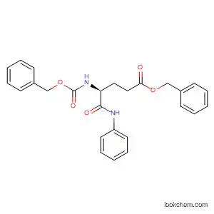Molecular Structure of 62287-30-3 (Pentanoic acid,
5-oxo-5-(phenylamino)-4-[[(phenylmethoxy)carbonyl]amino]-,
phenylmethyl ester, (S)-)