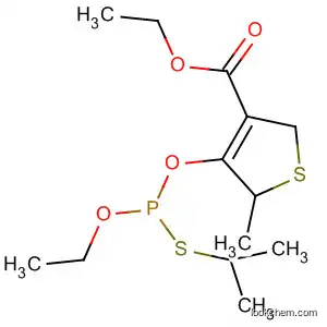 Molecular Structure of 62303-44-0 (3-Thiophenecarboxylic acid,
4-[[ethoxy[(1-methylethyl)thio]phosphinyl]oxy]-2,5-dihydro-5-methyl-,
ethyl ester)