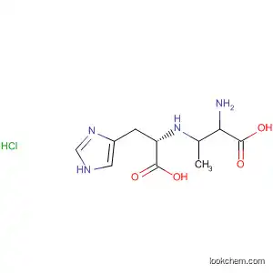 Molecular Structure of 62306-88-1 (L-Histidine, N-(2-amino-2-carboxy-1-methylethyl)-, monohydrochloride)