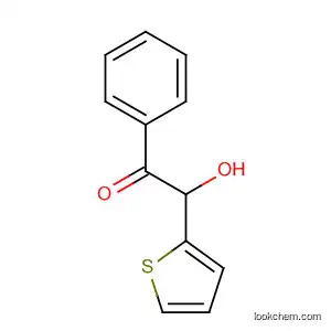 Molecular Structure of 62323-63-1 (Ethanone, 2-hydroxy-1-phenyl-2-(2-thienyl)-)