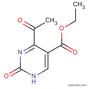 Molecular Structure of 62327-96-2 (5-Pyrimidinecarboxylic acid, 4-acetyl-1,2-dihydro-2-oxo-, ethyl ester)