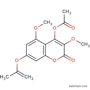 2H-1-Benzopyran-2-one,
4-(acetyloxy)-3,5-dimethoxy-7-(2-propenyloxy)-
