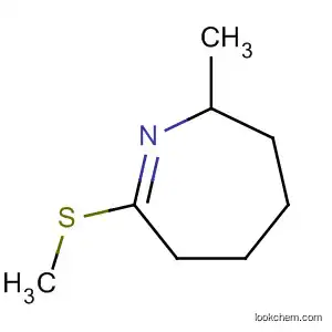 Molecular Structure of 62353-43-9 (2H-Azepine, 3,4,5,6-tetrahydro-2-methyl-7-(methylthio)-)