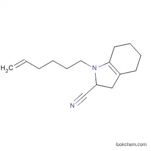 1H-Indole-2-carbonitrile, 1-(5-hexenyl)-2,3,4,5,6,7-hexahydro-