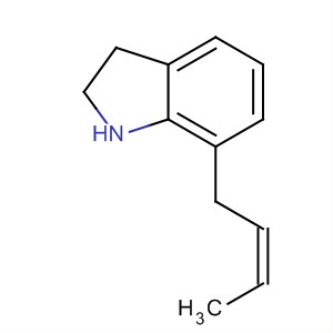 1H-Indole, 7-(2-butenyl)-2,3-dihydro-, (Z)-