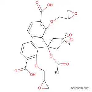 Molecular Structure of 62379-58-2 (Benzoic acid, methylenebis[2-(oxiranylmethoxy)-, bis(oxiranylmethyl)
ester)