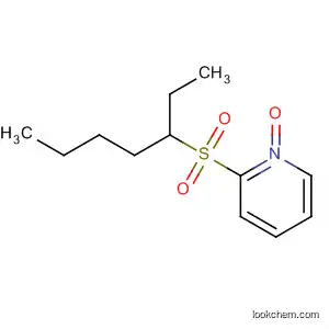 Molecular Structure of 62381-71-9 (Pyridine, 2-[(1-ethylpentyl)sulfonyl]-, 1-oxide)