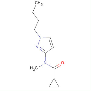Cyclopropanecarboxamide, N-(1-butyl-1H-pyrazol-3-yl)-N-methyl-