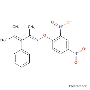 3-Penten-2-one, 4-methyl-3-phenyl-, O-(2,4-dinitrophenyl)oxime, (E)-