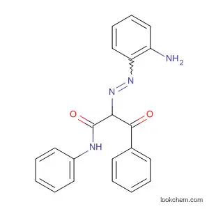 Molecular Structure of 62419-68-5 (Benzenepropanamide, a-[(2-aminophenyl)azo]-b-oxo-N-phenyl-)