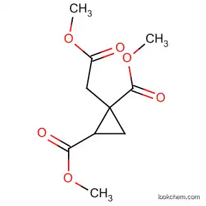Molecular Structure of 62424-08-2 (1,2-Cyclopropanedicarboxylic acid, 1-(2-methoxy-2-oxoethyl)-, dimethyl
ester, trans-)