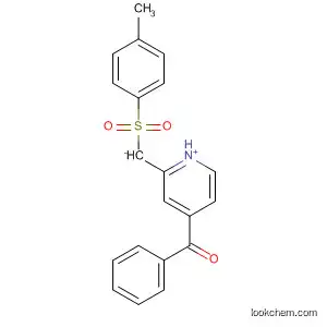 Molecular Structure of 62456-00-2 (Pyridinium, 4-benzoyl-, [(4-methylphenyl)sulfonyl]methylide)