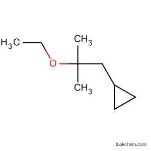 Molecular Structure of 62456-19-3 (Cyclopropane, (2-ethoxy-2-methylpropyl)-)
