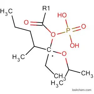 Molecular Structure of 62456-43-3 (Phosphonic acid, [2-methyl-1-(1-methylethoxy)propyl]-, diethyl ester)