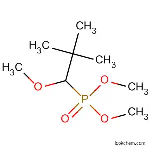 Molecular Structure of 62456-44-4 (Phosphonic acid, (1-methoxy-2,2-dimethylpropyl)-, dimethyl ester)