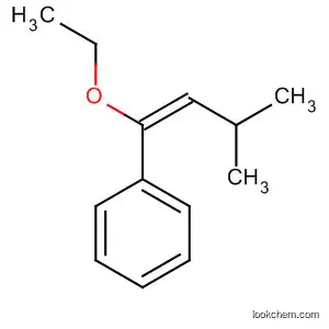 Molecular Structure of 62456-49-9 (Benzene, (1-ethoxy-3-methyl-1-butenyl)-, (E)-)
