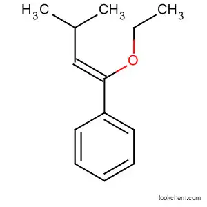Molecular Structure of 62456-61-5 (Benzene, (1-ethoxy-3-methyl-1-butenyl)-, (Z)-)