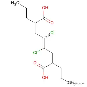 Molecular Structure of 62456-76-2 (4-Octenedioic acid, 4,5-dichloro-2,7-dipropyl-)