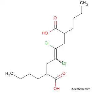 Molecular Structure of 62456-77-3 (4-Octenedioic acid, 2,7-dibutyl-4,5-dichloro-)