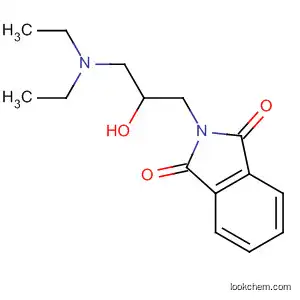 Molecular Structure of 62457-37-8 (1H-Isoindole-1,3(2H)-dione, 2-[3-(diethylamino)-2-hydroxypropyl]-)