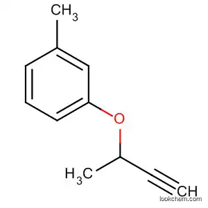 Molecular Structure of 62457-58-3 (Benzene, 1-methyl-3-[(1-methyl-2-propynyl)oxy]-)