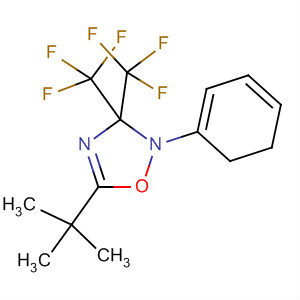 1,2,4-Oxadiazole,  5-(1,1-dimethylethyl)-2,3-dihydro-2-phenyl-3,3-bis(trifluoromethyl)-