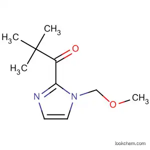 Molecular Structure of 62457-96-9 (1-Propanone, 1-[1-(methoxymethyl)-1H-imidazol-2-yl]-2,2-dimethyl-)