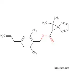 Molecular Structure of 62466-21-1 (Spiro[2.4]hepta-4,6-diene-1-carboxylic acid, 2,2-dimethyl-,
[2,6-dimethyl-4-(2-propenyl)phenyl]methyl ester)