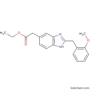 Molecular Structure of 62467-81-6 (1H-Benzimidazole-5-acetic acid, 2-(hydroxyphenylmethyl)-a-methyl-,
ethyl ester)
