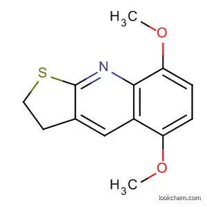 Molecular Structure of 62480-60-8 (Thieno[2,3-b]quinoline, 2,3-dihydro-5,8-dimethoxy-)