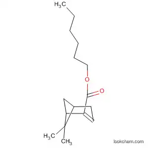 Molecular Structure of 62486-93-5 (Bicyclo[3.1.1]hept-2-ene-2-carboxylic acid, 6,6-dimethyl-, hexyl ester,
(1S)-)
