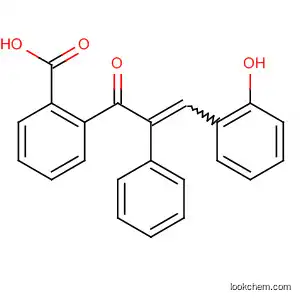 Benzoic acid, 2-[3-(2-hydroxyphenyl)-1-oxo-2-phenyl-2-propenyl]-