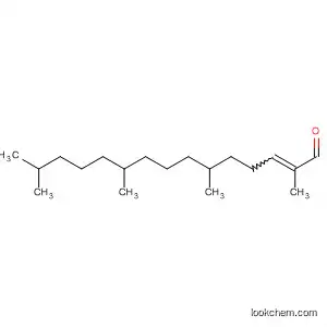 Molecular Structure of 62498-86-6 (2-Pentadecenal, 2,6,10,14-tetramethyl-)