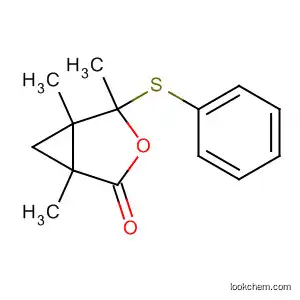 Molecular Structure of 62499-84-7 (3-Oxabicyclo[3.1.0]hexan-2-one, 1,4,5-trimethyl-4-(phenylthio)-)