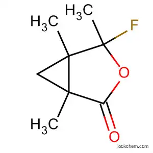 Molecular Structure of 62499-85-8 (3-Oxabicyclo[3.1.0]hexan-2-one, 4-fluoro-1,4,5-trimethyl-)
